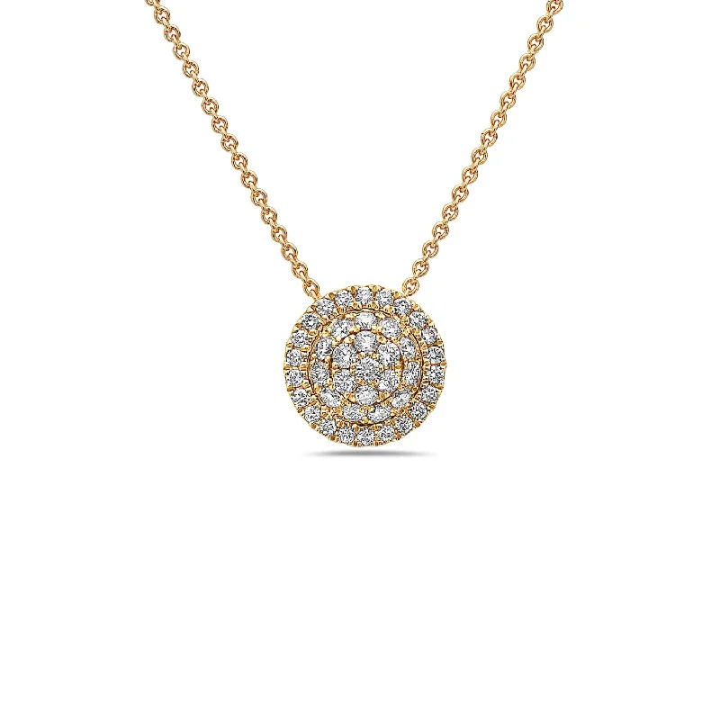 Women’s bridal necklaces-Diamond Station Necklace