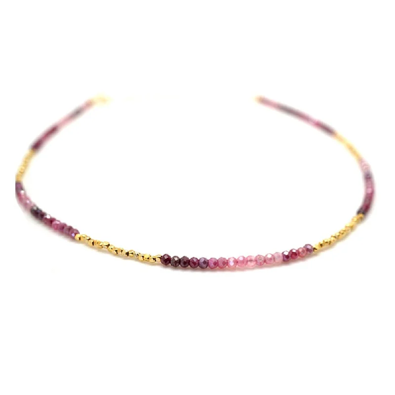 Women’s matching necklaces-Gemstone Choker