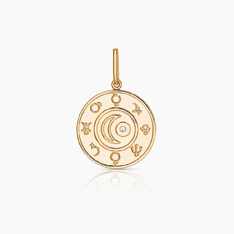 Women’s designer necklaces-14k Fine Alchemy Charm