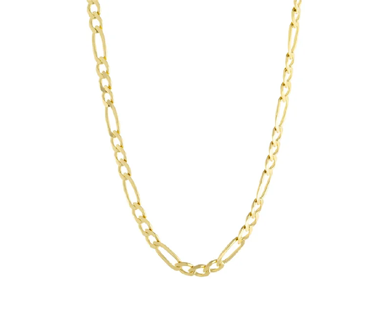 Women’s coin necklaces-Figaro Chain Choker