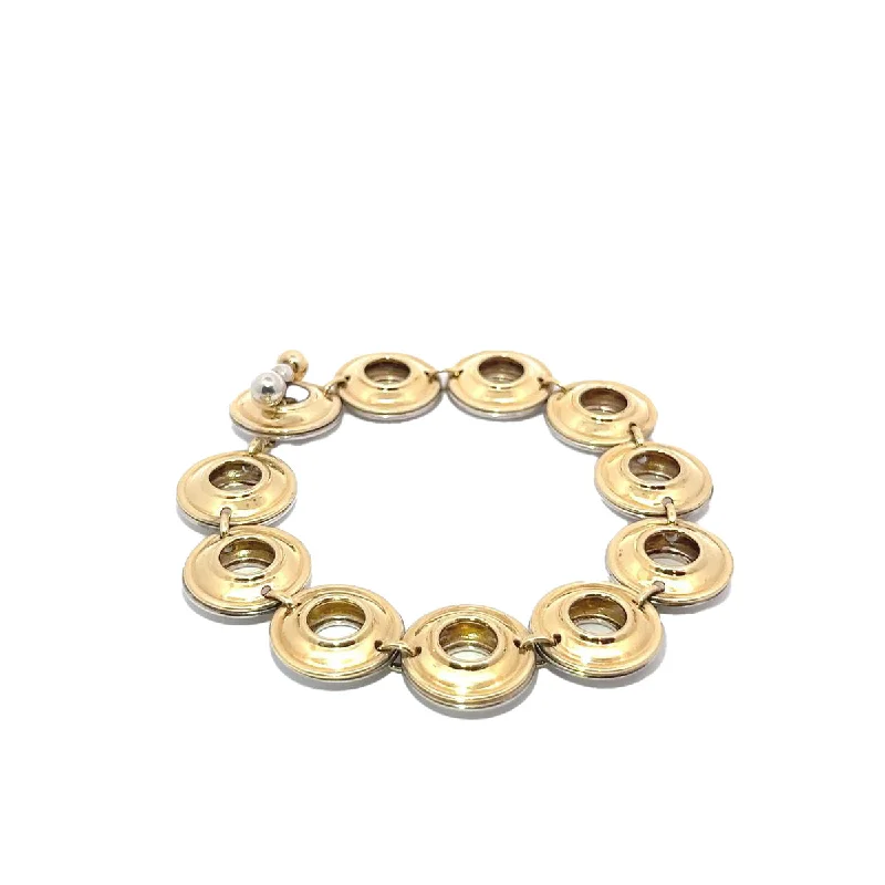 Women’s modern bracelets-Pre-Owned Tiffany & Co. Paloma Picasso Two-Tone Bracelet