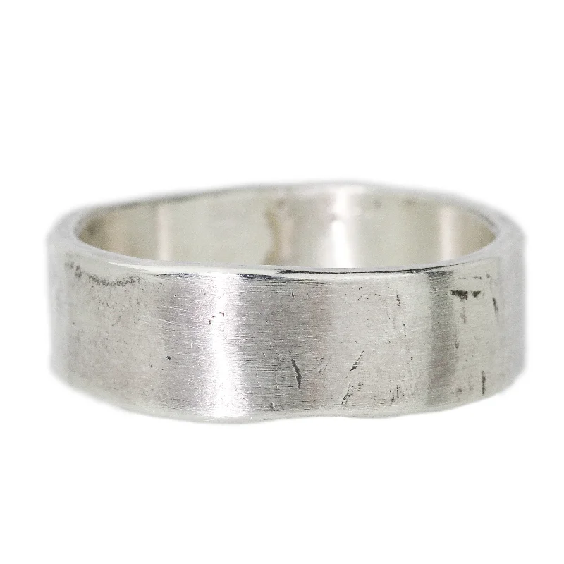 Women’s oversized rings-Smooth Band