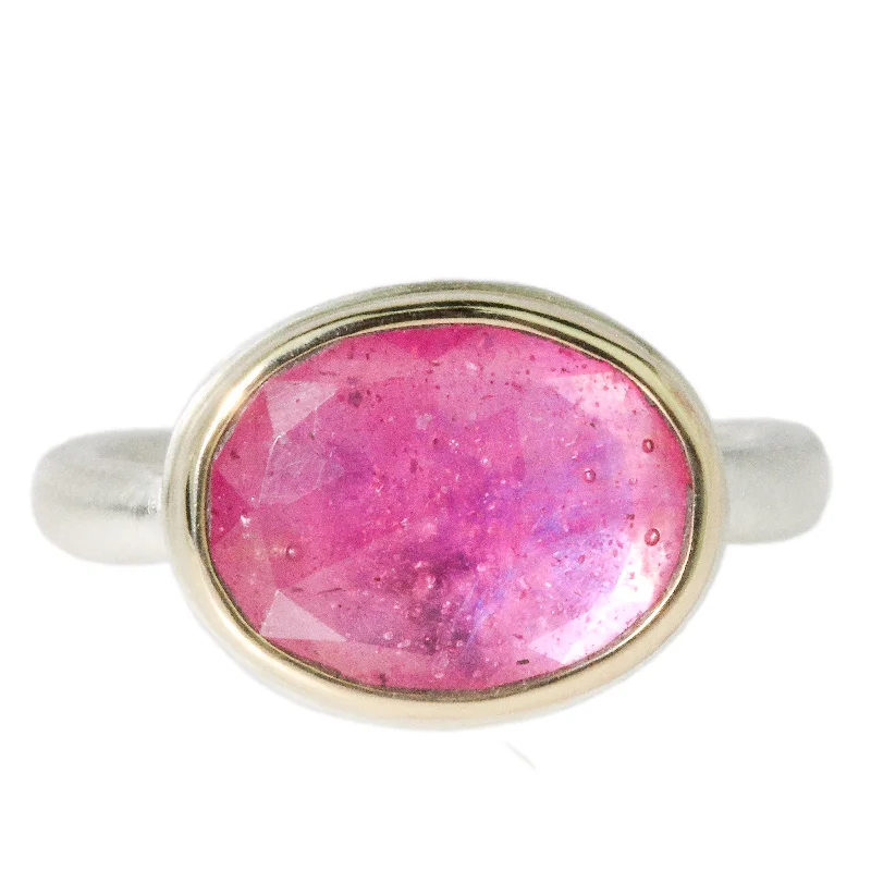 Women’s vintage-inspired rings-Small African Ruby Ring