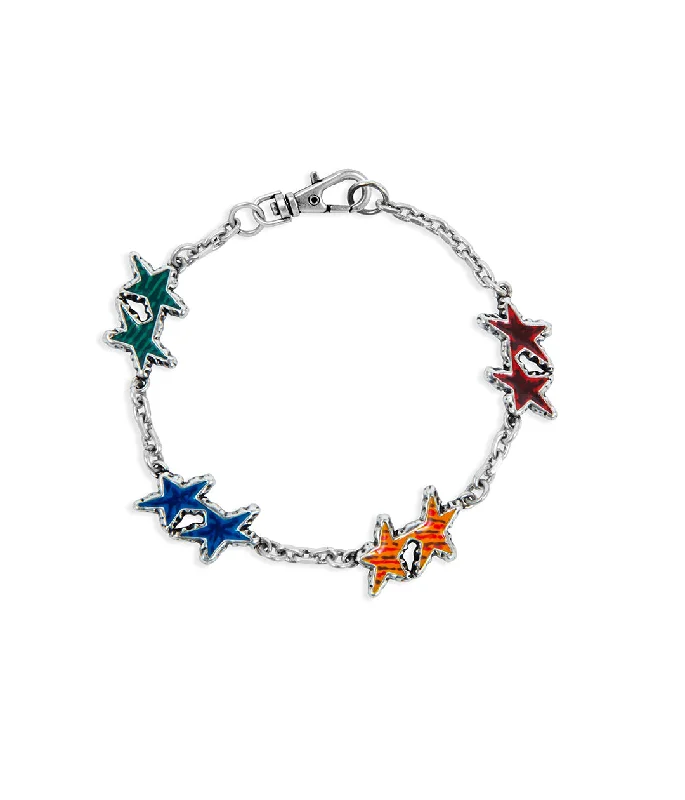 Women’s wrap bracelets-Melted Stars Bracelet