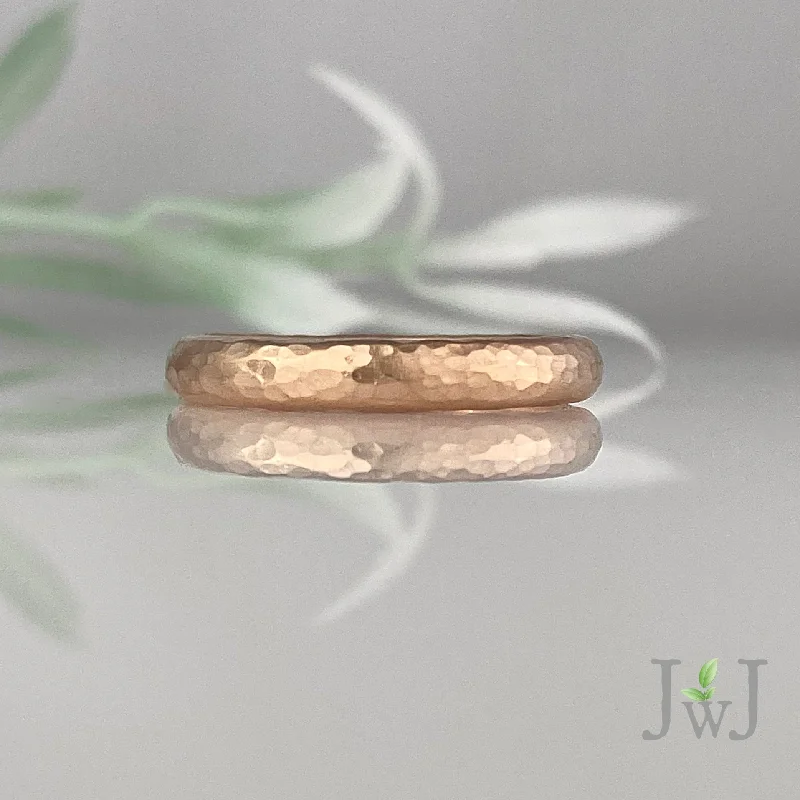 Women’s nature-inspired rings-Lauren Tiffany Wedding Band