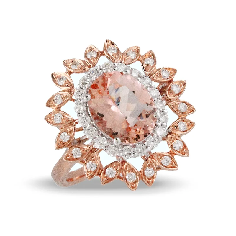 Women’s anniversary rings-Doves Rosé Collection AC265)