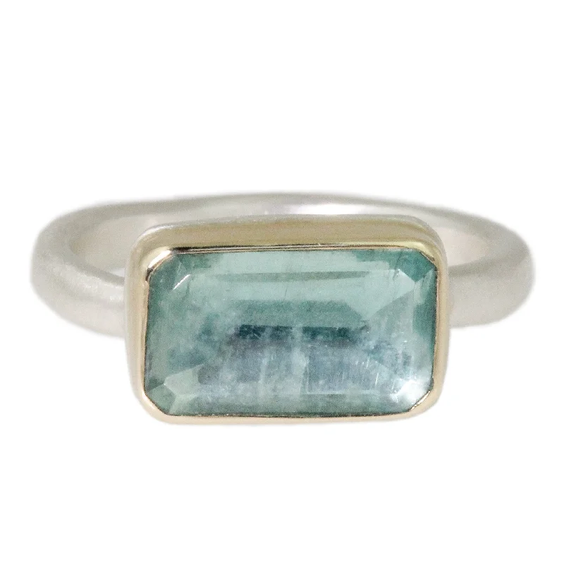 Elegant rings for women-Green Kyanite Ring