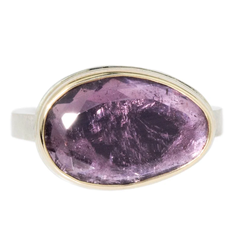 Women’s quirky rings-Purple Tourmaline Ring