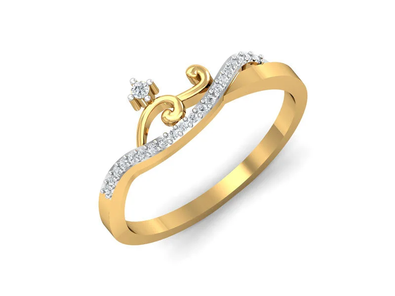 Women’s elegant diamond rings-Dreamy Artistic Ring