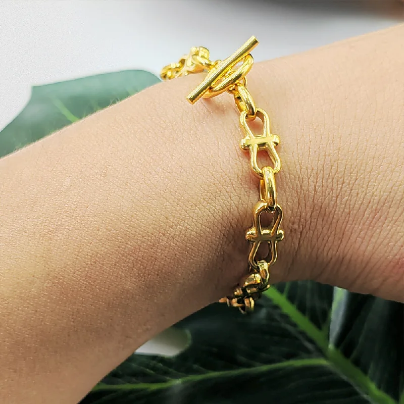 Gold Bracelet 17cm