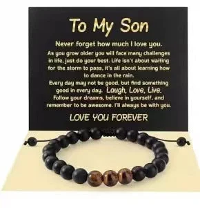 Tiger Eye Bracelet Son Card 2