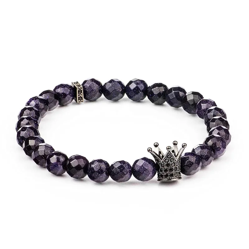 Women’s anniversary bracelets-Blue Sandstone Bracelet