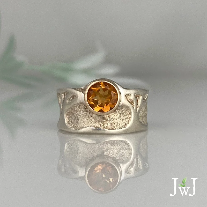 Women’s romantic rings-Sunshine through the trees Ring