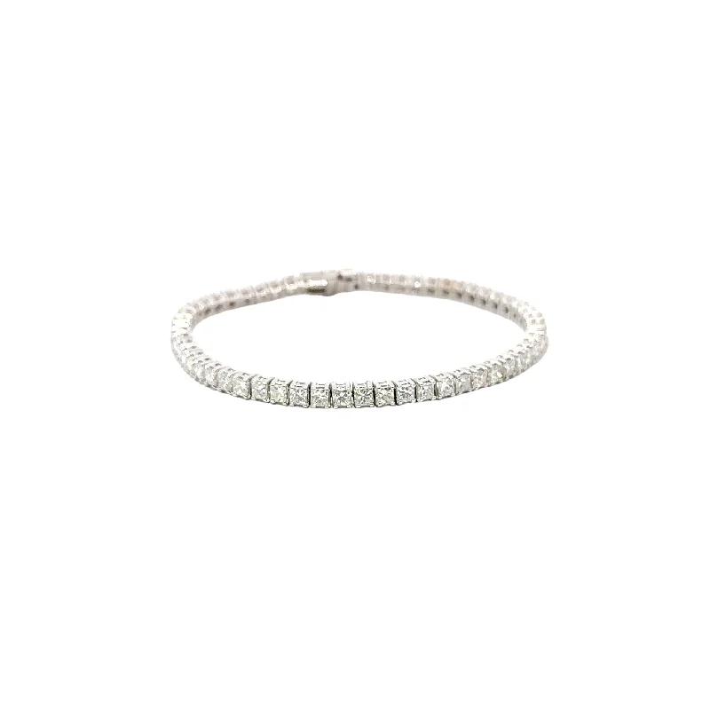 Women’s infinity bangles-Michael Werdiger Diamond Tennis Bracelet