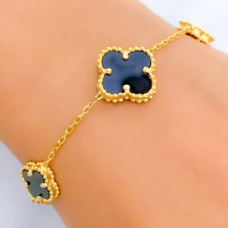 Women’s diamond bracelets-Versatile Lovely Gold Bracelet