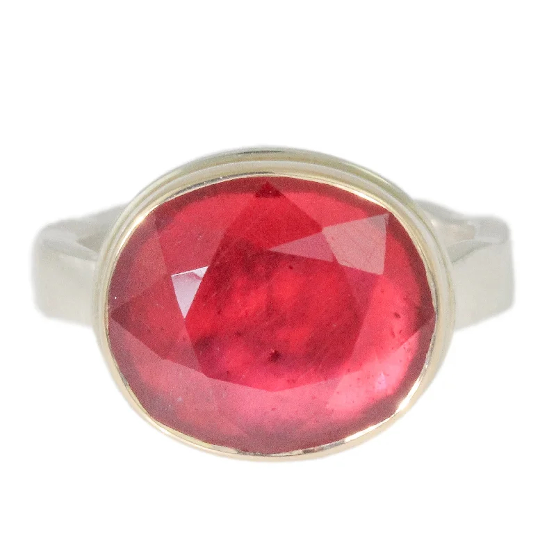 Unique rings for women-African Ruby Ring