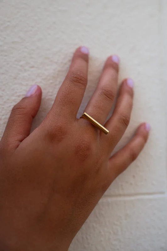 Women’s adjustable rings-Golden Azia Ring